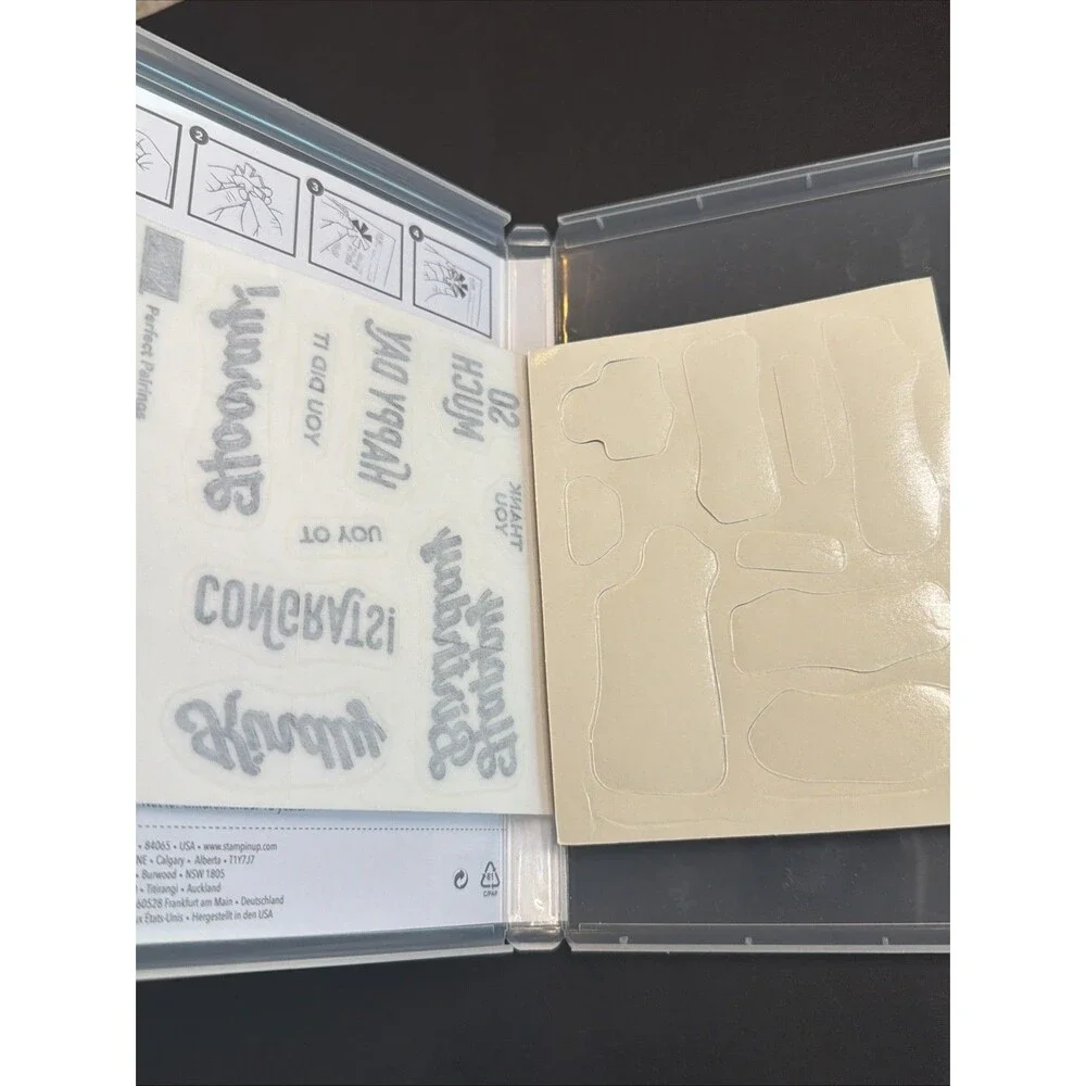 Stampin Up Stamps Sale-A-Bration PERFECT PAIRINGS You did it Thank you Congrats!